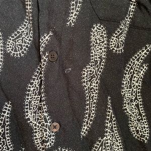 Paisley print button up!
